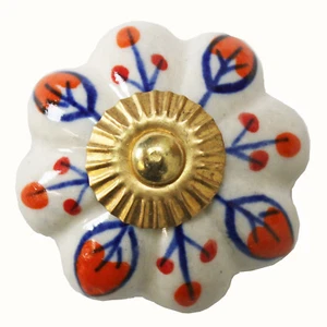 Pomo para muebles Tirador para muebles Pomos para muebles Cerámica Pomos para muebles XL Pomo Manija 74 Dorado # - Imagen 1 de 2