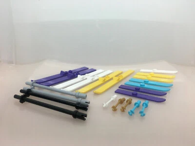 LEGO ® Ski Skier Skis und Skistöcke in verschiedenen Varianten und Farben - Bild 1 von 4