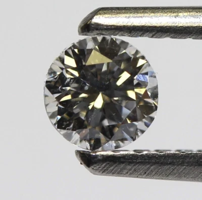 GIA certified loose .23ct SI2 E brilliant round diamond Natural fancy cut - Image 1 of 4