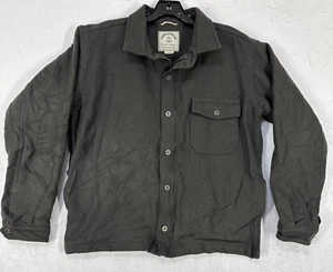 IRON AND RESIN WORKER JACKET Gray Wool Blend Jacket Size Medium - Picture 1 of 11