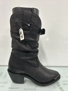 Shyanne Shy Slouch Black Western Boots Women’s Size 7.5 M, New. - Picture 1 of 13