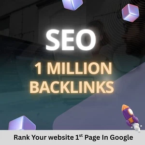 1 millón de backlinks para tu sitio web blogger o cualquier URL - Imagen 1 de 1