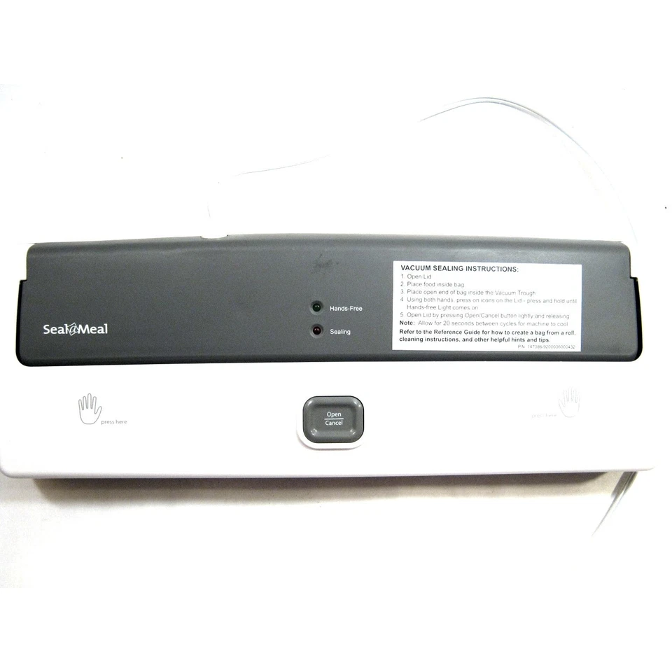 Seladora a vácuo de alimentos Seal-a-Meal da FoodSaver com vedação térmica sacos seladores a vácuo - Imagem 1 de 4