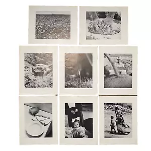 Set of 8 Vintage Erich Hartmann Black and White Photography Prints 11" x 14" - Picture 1 of 9
