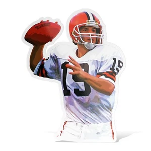 Bernie Kosar Cleveland Browns Pegatina Brillante Vinilo Laminado, Autoadhesivo - Imagen 1 de 8