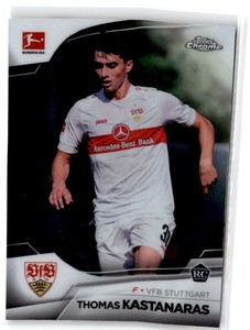 2023 Topps Bundesliga Chrome Rookie Thomas Kastanaras VFN Stuttgart #93