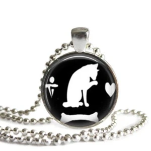 Our Flag Means Death Flag 1 Inch Silver Plated Pendant Necklace Handmade - Picture 1 of 5