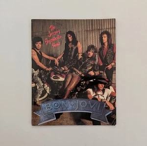 Bon Jovi - The Jersey Syndicate Tour - Vintage 1988 Lyric Book Program Guide - Picture 1 of 4