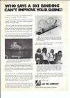 1973 A&T Ski Company At Snow Photo Vintage Print Ad Advertisement Bindings