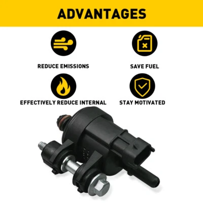 Para 2014-2016 Chevrolet Impala Limited 3.6L Solenoide de válvula de purga de vapor de lata Foto 1 de 4