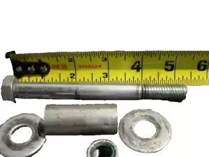 3/4" x 5 1/4" Stainless Steel Bolt Locknut Washer & Roller Spacer Sleeve - Picture 1 of 11