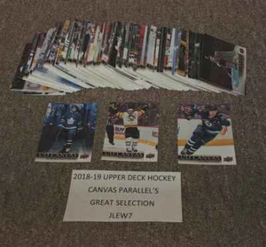 JAKOB CHYCHRUN 2018-19 18-19 UPPER DECK CANVAS PARALLEL #C5 ARIZONA - Picture 1 of 1