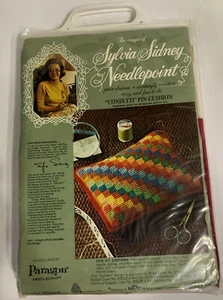 Vintage SYLVIA SIDNEY Konfetti NADELSPITZE NADELKISSEN SET Paragon Handarbeit - Bild 1 von 2