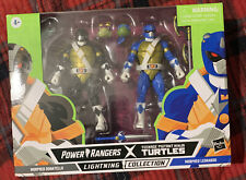 Power Rangers X TMNT Lightning Collection Morphed Donatello & Leonardo  6  Inch