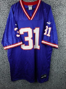 New York Giants maglia uomo XL vintage Puma autentica Jason Sehorn anni 90 Y2K - Foto 1 di 12