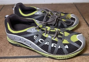 SCARPA SPARK Trail Running Hiking Shoes M 7 2/3 W 8 2/3 Green Multicolor - Picture 1 of 5