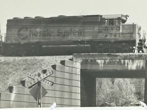 Tren locomotora foto real vintage al sur de Grafton W. Va B & O 4241 - Imagen 1 de 3