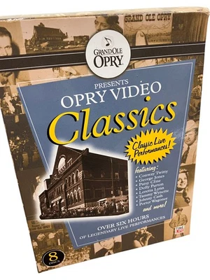 Grand Ole Opry Video Classics Box Set - 8 Discs DVD Collection New - Image 1 of 4