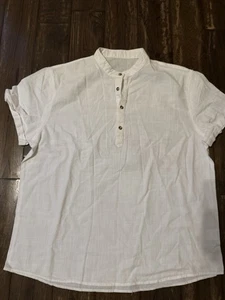 Bundle X8 Cotton Linen Type Shirts Men’s XL All New No Tags - Picture 1 of 9