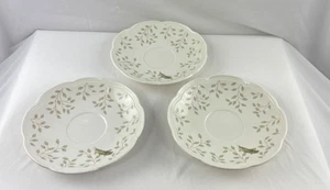 Juego de 3 platillos de porcelana Lenox Grasshopper "Butterfly Meadow Collection" - Imagen 1 de 7