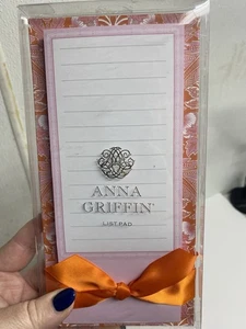 ALMOHADILLA DAMASK LIST Anna Griffin nueva en caja - Imagen 1 de 2