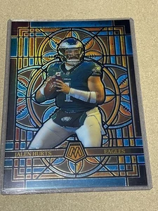 2025 Panini Mosaic Oversized Eagles Jalen fa male vetro colorato #20 JUMBO - Foto 1 di 2
