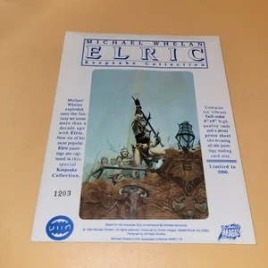 Michael Whelan ELRICH 6x9 Colección Recuerdo De Colección #1203 De 5000 Sellado - Imagen 1 de 5