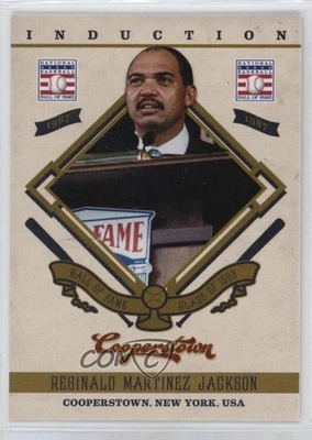 2012 Panini Cooperstown Induction Reggie Jackson #23 HOF - Image 1 of 2