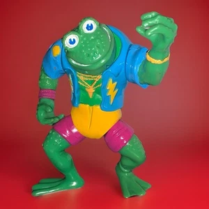 1989 Playmates Toys Teenage Mutant Ninja Turtles "Dschingis Frog" Actionfigur OVP - Bild 1 von 24