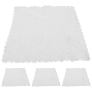 4 Lenzuola Fazzoletto Donna Quadrato Asciugamano Cotone Fazzoletti per Donna - Foto 1 di 12