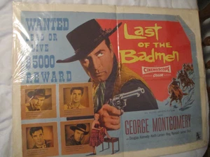 Last of the Badmen Filmplakat (1957) George Montgomery - Bild 1 von 10