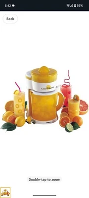 Exprimidor eléctrico de prensa de cítricos The Lemomader LEMONADE Maker 2,5 cuartos de galón de Salton Foto 1 de 4