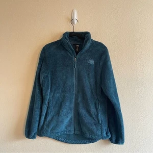 The North Face Novelty Osito Jacket Dark Blue Sherpa Full Zip Jacket Size Medium - Picture 1 of 9