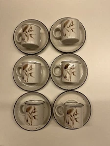 Midwinter Stonehenge WILD OATS 6x Espressotasse Moccatasse ca. 6cm H  5,5cm Ø - Bild 1 von 21