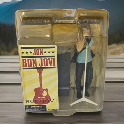 Figura de acción Jon Bon Jovi 2007 Mc Farlane Toys nuevo paquete sin como nuevo  Foto 1 de 4