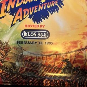 Mark & Brian Indiana Jones Abenteuer Attraktion Poster 12"x18" Disneyland - Bild 1 von 5