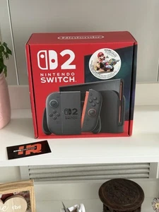 Nuevo paquete de consola Nintendo Switch 2 Mario Kart World GAMESTOP - Imagen 1 de 6