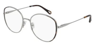 Marco de gafas Chloe - CH0039O - Plateado Havana 003 - 54-19-140 - con estuche Foto 1 de 4