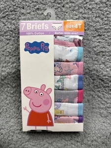 Toddler Girls' Peppa Pig 7pk Briefs - 4T - Picture 1 of 3