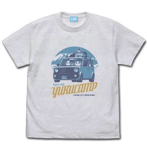 2D Cospa Laid-Back Camp Laid-Back Camp Car T-Shirt Sakura Nadeshiko and Rin 332 - Picture 1 of 1