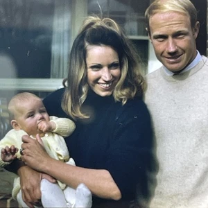 RETRO Film Photo Slide Art Cafe Junk 60s 70s Family Portrait Laughing Mancave - Picture 1 of 3