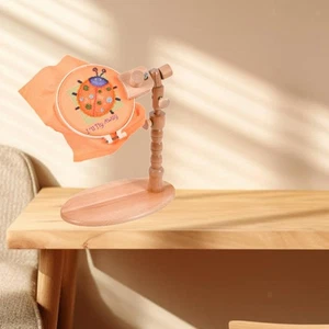 Embroidery Rack Rotated Hands Stand Cross Stitch Frame Stand Embroidery Frame - Picture 1 of 6