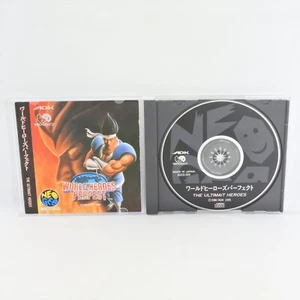 WORLD HEROES PERFECT Neo Geo CD 1904 nc - Picture 1 of 5