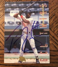 TORII HUNTER 1994 CLASSIC AUTOGRAPHED SIGNED AUTO BASEBALL CARD 80 TWINS