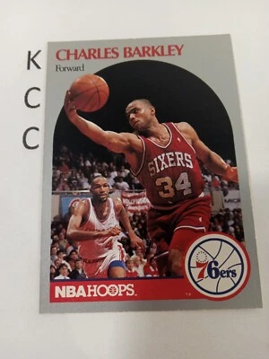 NBA Hoops #225 1990 Charles Barkley Philadelphia 76ers #4 Foto 1 de 2