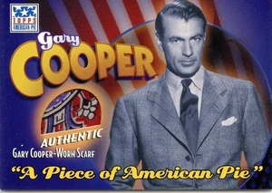 2002 TOPPS AMERICAN PIE GARY COOPER WORN SCARF - Picture 1 of 1