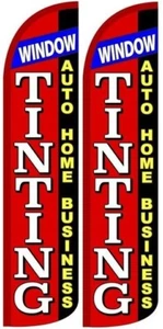 Window Tinting Auto Home Business King size Windless Pack of 2 Flag (HARDWARE NO - Picture 1 of 1