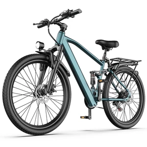 26'' Electric City Bike for Adults 40Miles 25MPH Off-road Mountain E-Bicycle - Picture 1 of 34