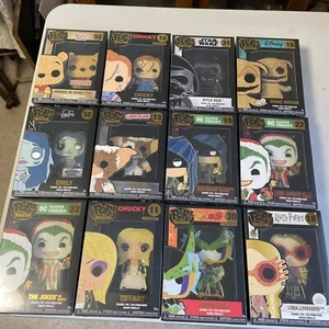 Funko Pop! Pin Lot 22, 16, 31, 10, SE, 22, 30, 18, 19, 13, SE, 11 New Sealed - Picture 1 of 6