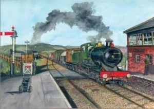 City of Truro Locomotive by Sue Podbery 1000 Piece Jigsaw 690mm x 480mm(jg) - Picture 1 of 1